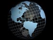 Wireframe globe00963